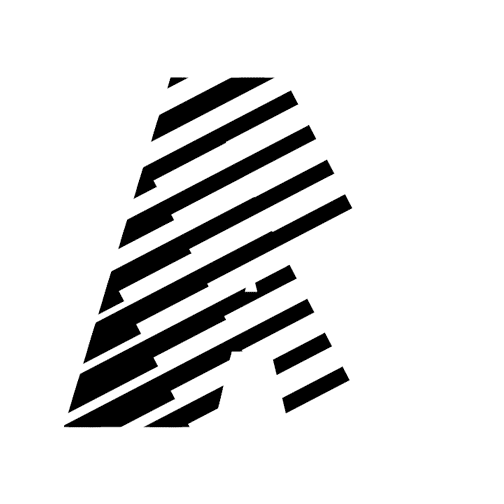 WIP / Motion – 2025 – A = Array Animation typographique procédurale réalisée avec Cavalry.app. Projet pour le challenge 36 Days of Type. Jeu entre fond / forme / mot.